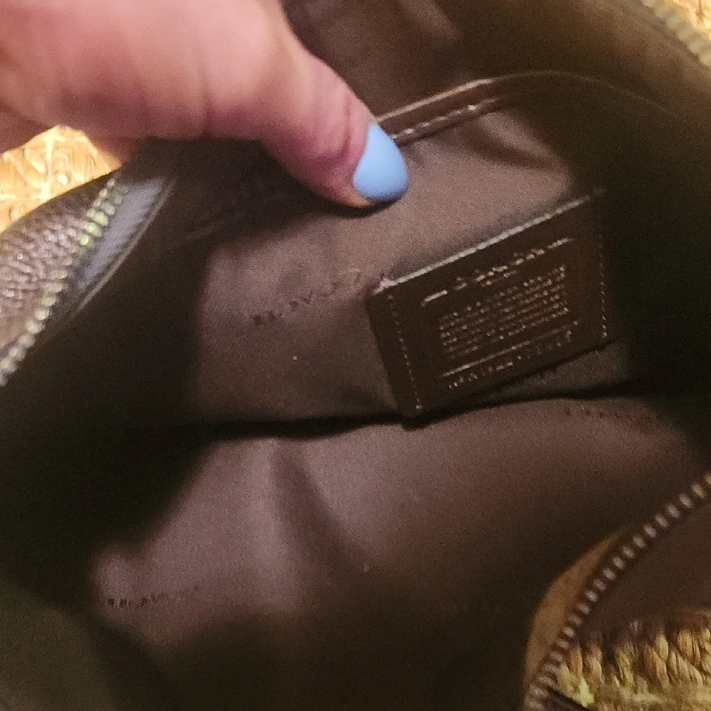 Coach Brown Leather Classic Shoulder Bag - Picture 12 of 13